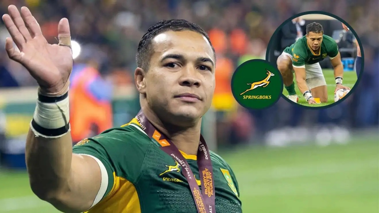 Springboks winger Cheslin Kolbe.