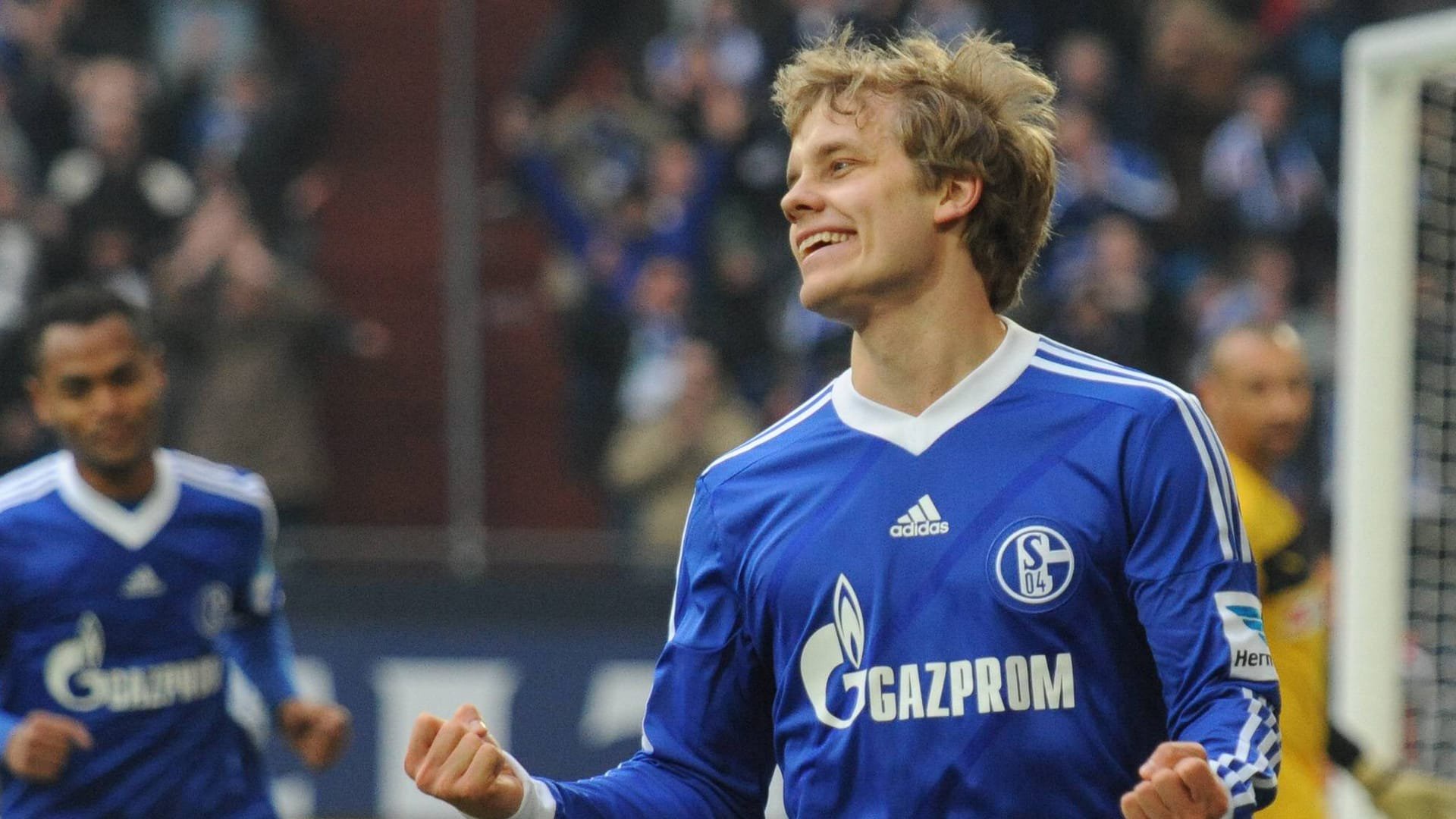 Teemu Pukki als Spieler des FC Schalke (Archivbild): Für die "Knappen" stand er zwischen 2011 und 2013 37-Mal in der Bundesliga auf dem Platz, erzielte acht Tore.