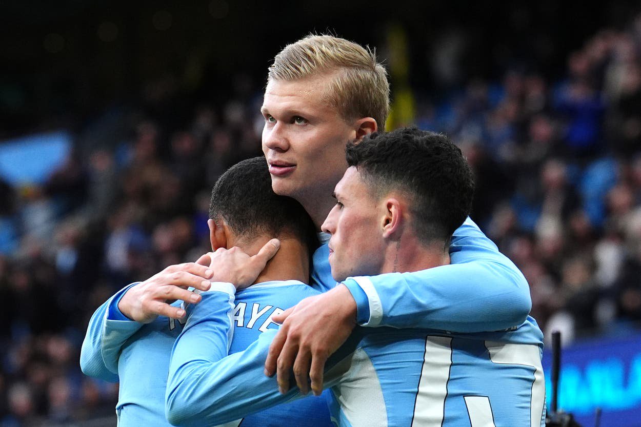 Manchester City won their seventh league game in a row to continue their incredible start to the season