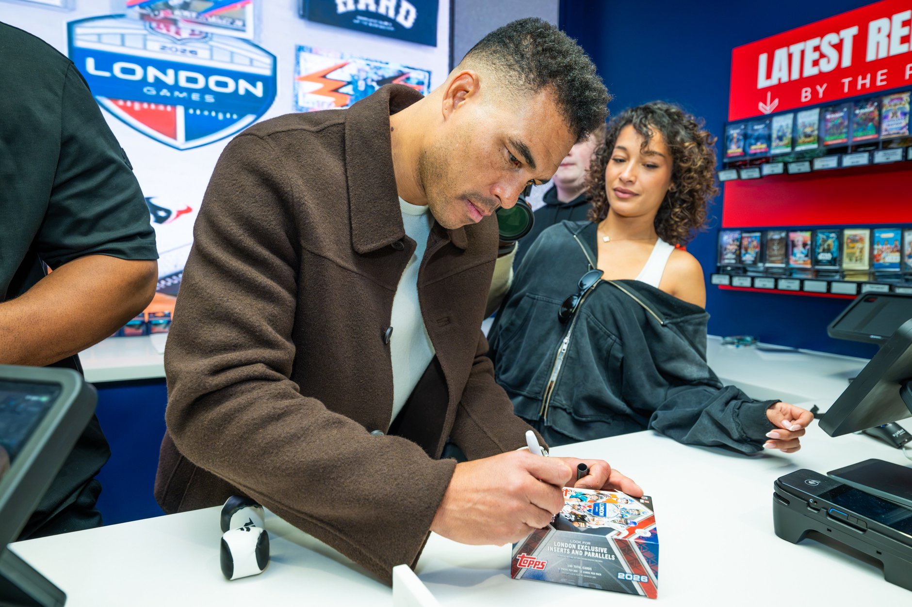 Bell recalls how he felt when he saw himself on a trading card for the very first time 