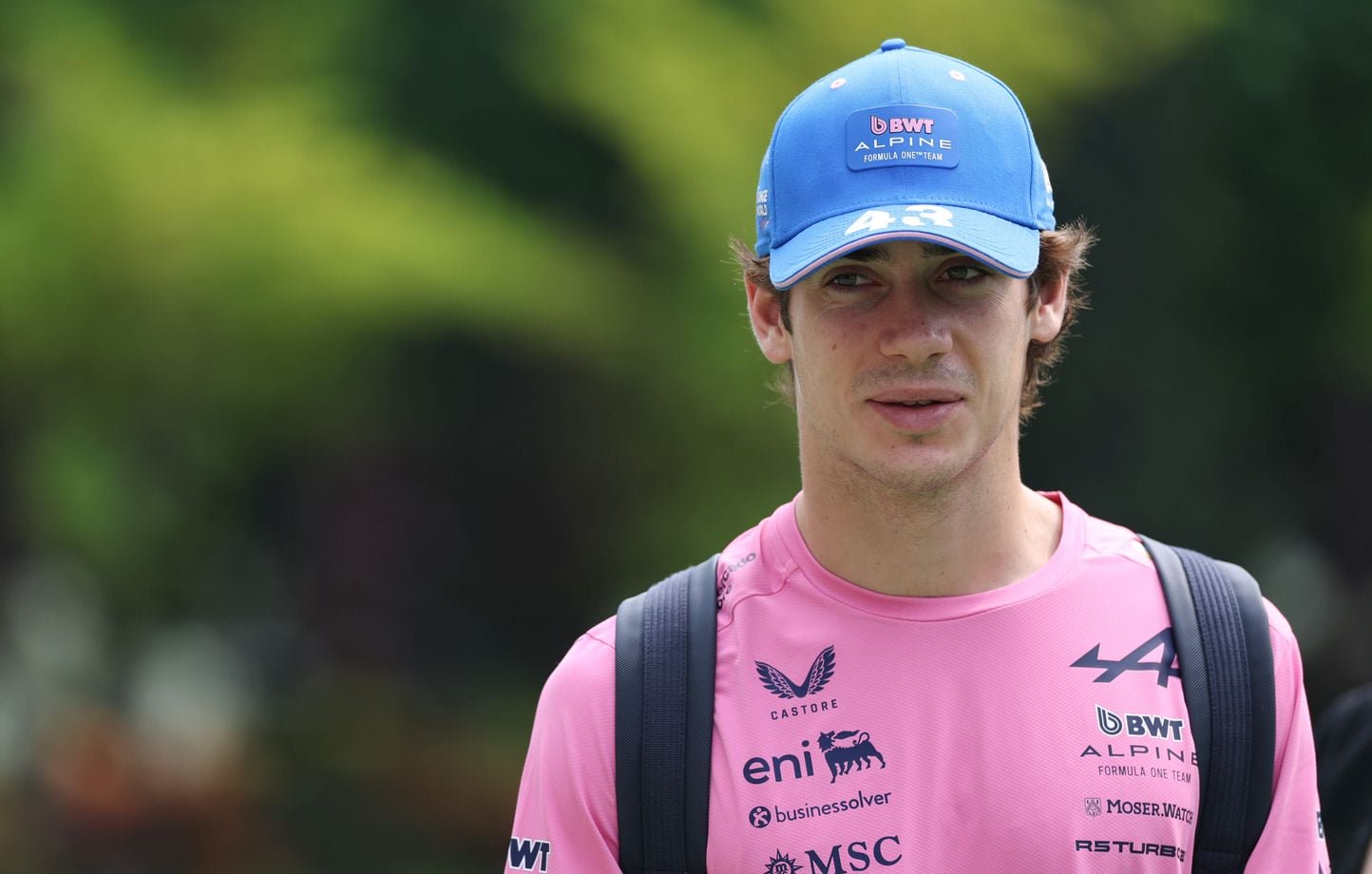 Franco Colapinto lors du Grand Prix de Singapour