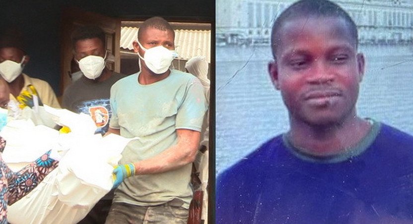 Missing woman's body exhumed after she was allegedly murdered and secretly buried by her security guard