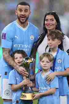 Kyle Walker has six kids - four with ex-wife Annie and two with Lauryn Goodman