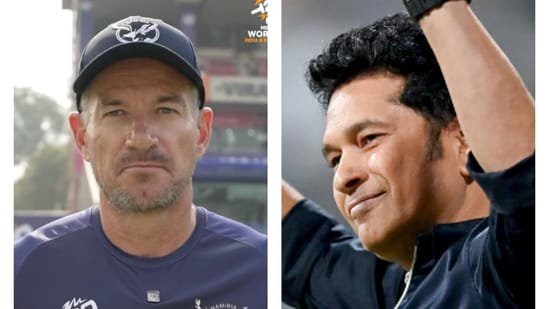 Namibia’s Rudie Van Vuuren remember Sachin's outstanding gesture (ICC Screengrab/AFP)