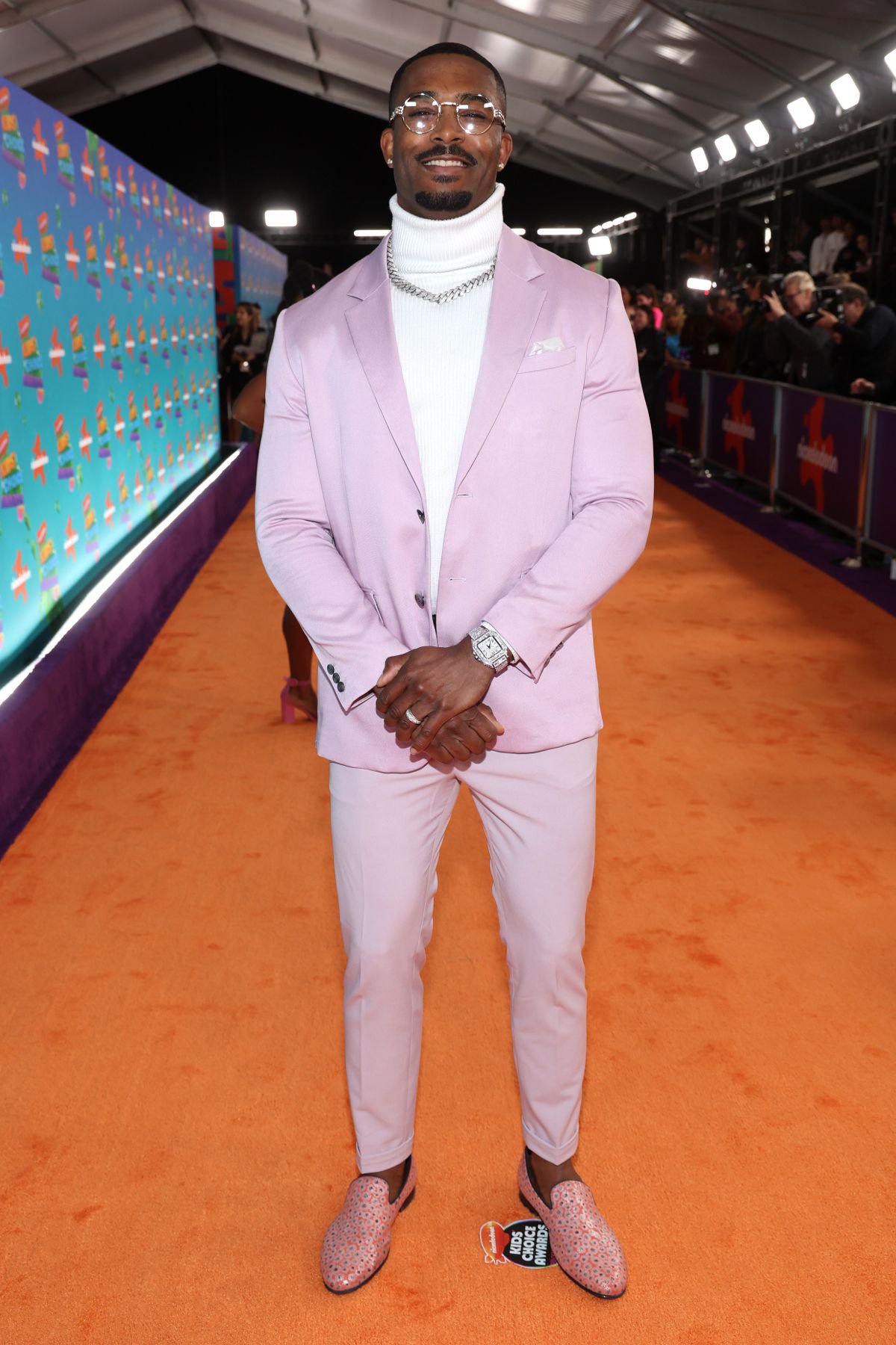 Montez Ford attends the 2023 Nickelodeon Kids' Choice Awards