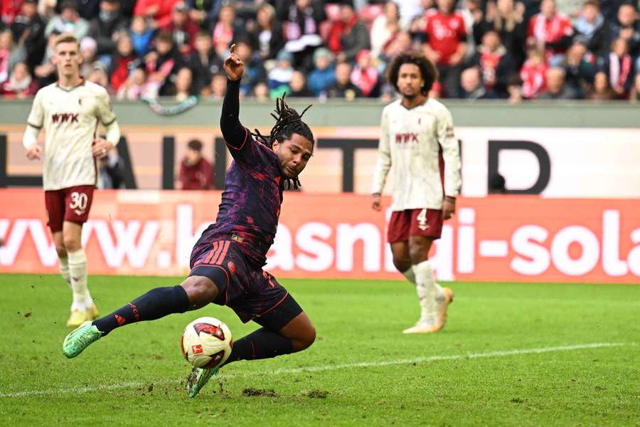 Gnabry in action for Bayern