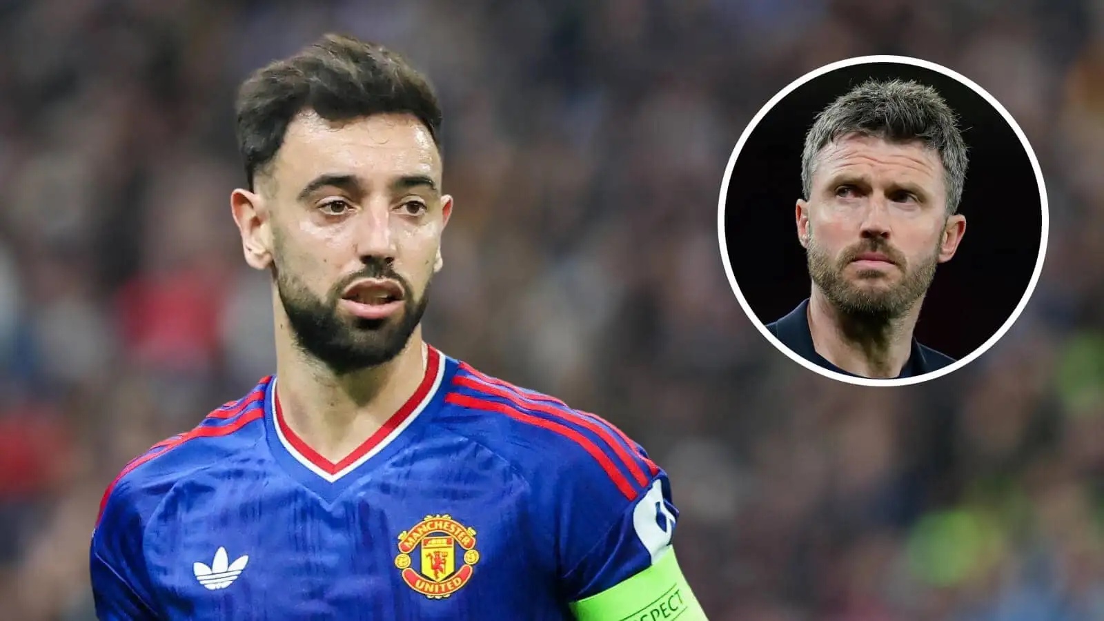 Bruno Fernandes and Michael Carrick