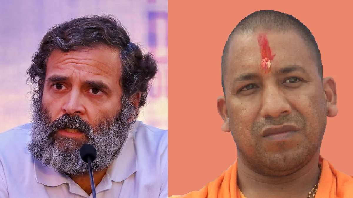 rahul gandhi and yogi adityanath