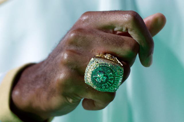The Celtics are ready to move forward, but first they took a chance to look back