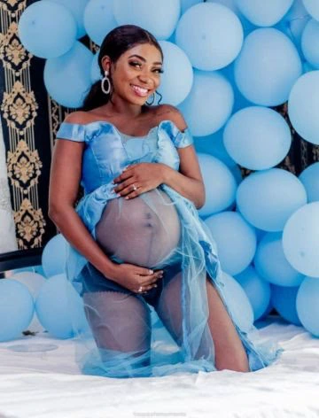 Ghanaian Lesbian Couple expecting their first child (photos)