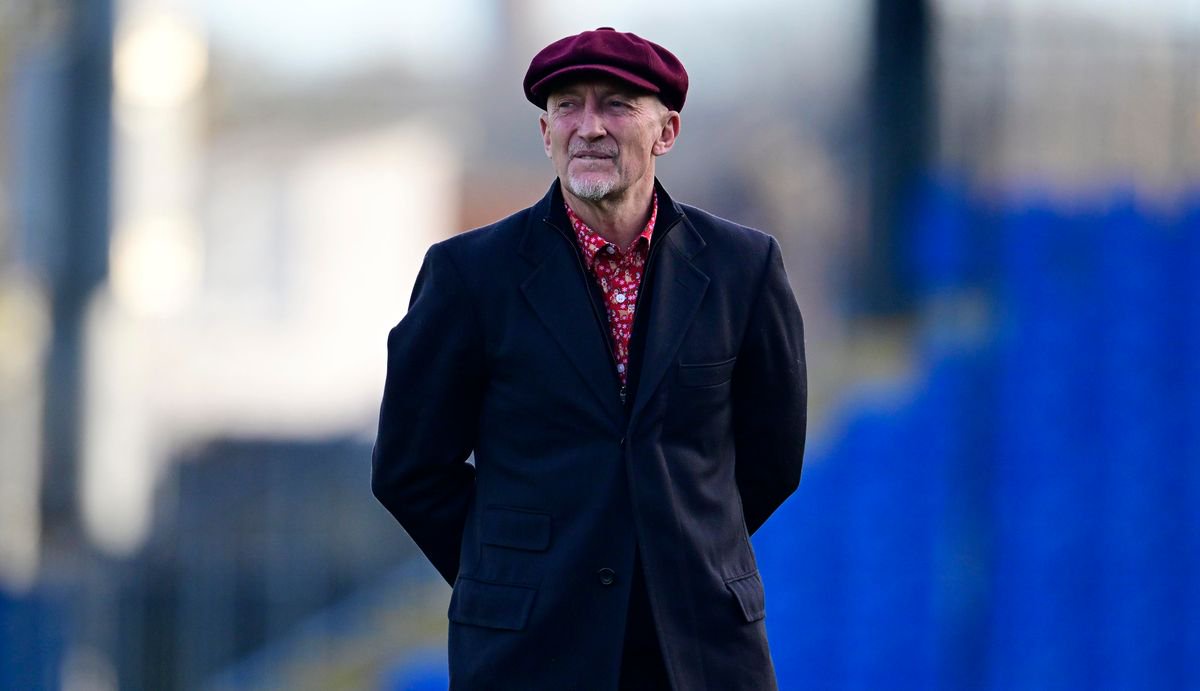 Ian Holloway, manager of Swindon Town before the League Two match against Bristol Rovers at the Memorial Stadium on 13 December 2025. Photo: Tom Sandberg/PPAUK