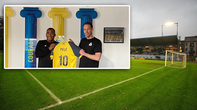 "Ils ne savaient pas qui j'étais": le fils de de la légende du football Pelé s'invite incognito à l'Union Saint-Gilloise (photo)
