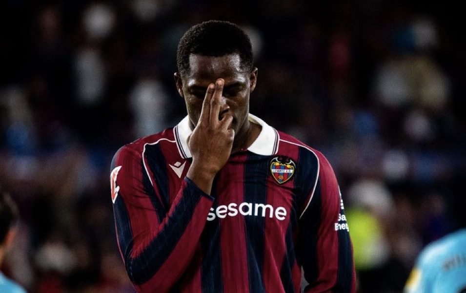 Karl Etta Eyong Strikes Late as Levante Beat Athletic Club 3-1