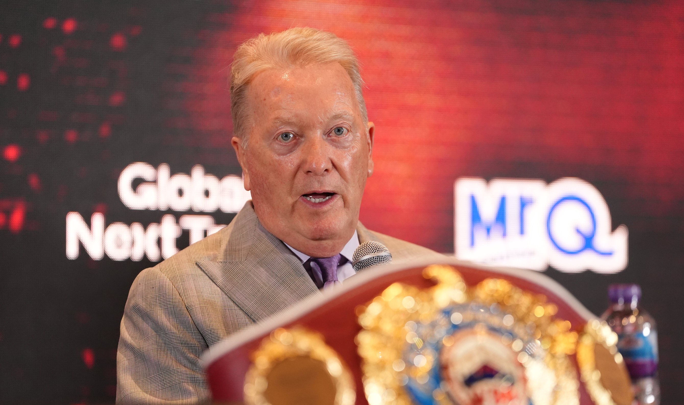 Promoter Frank Warren (Jonathan Brady/PA)