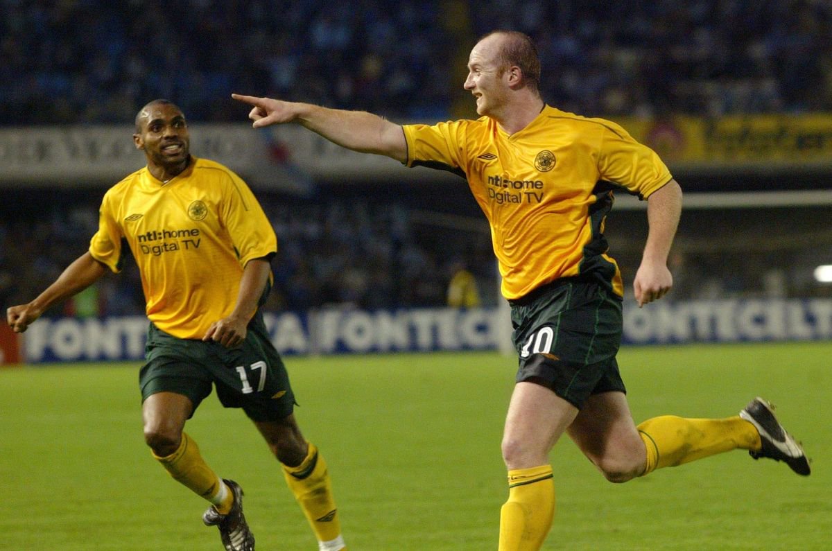John Hartson scores in Vigo