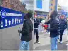 Chelsea fan visits Stamford Bridge to deliver players after 5-0 loss to Arsenal