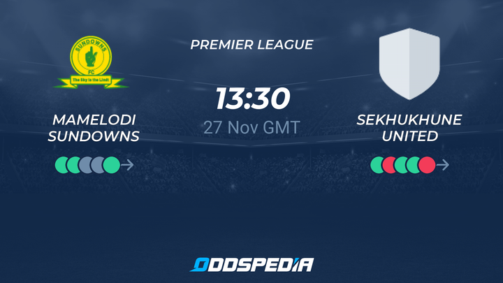 Mamelodi Sundowns - Sekhukhune United » Live Score &amp; Stream + Odds, Stats,  News