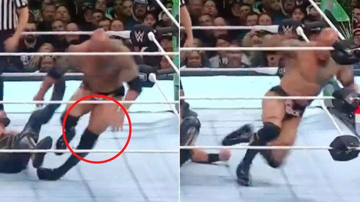 WWE fans spot the moment The Rock avoided serious injury which could’ve ended his career