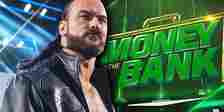 Drew McIntyre and the Money in the Bank logo