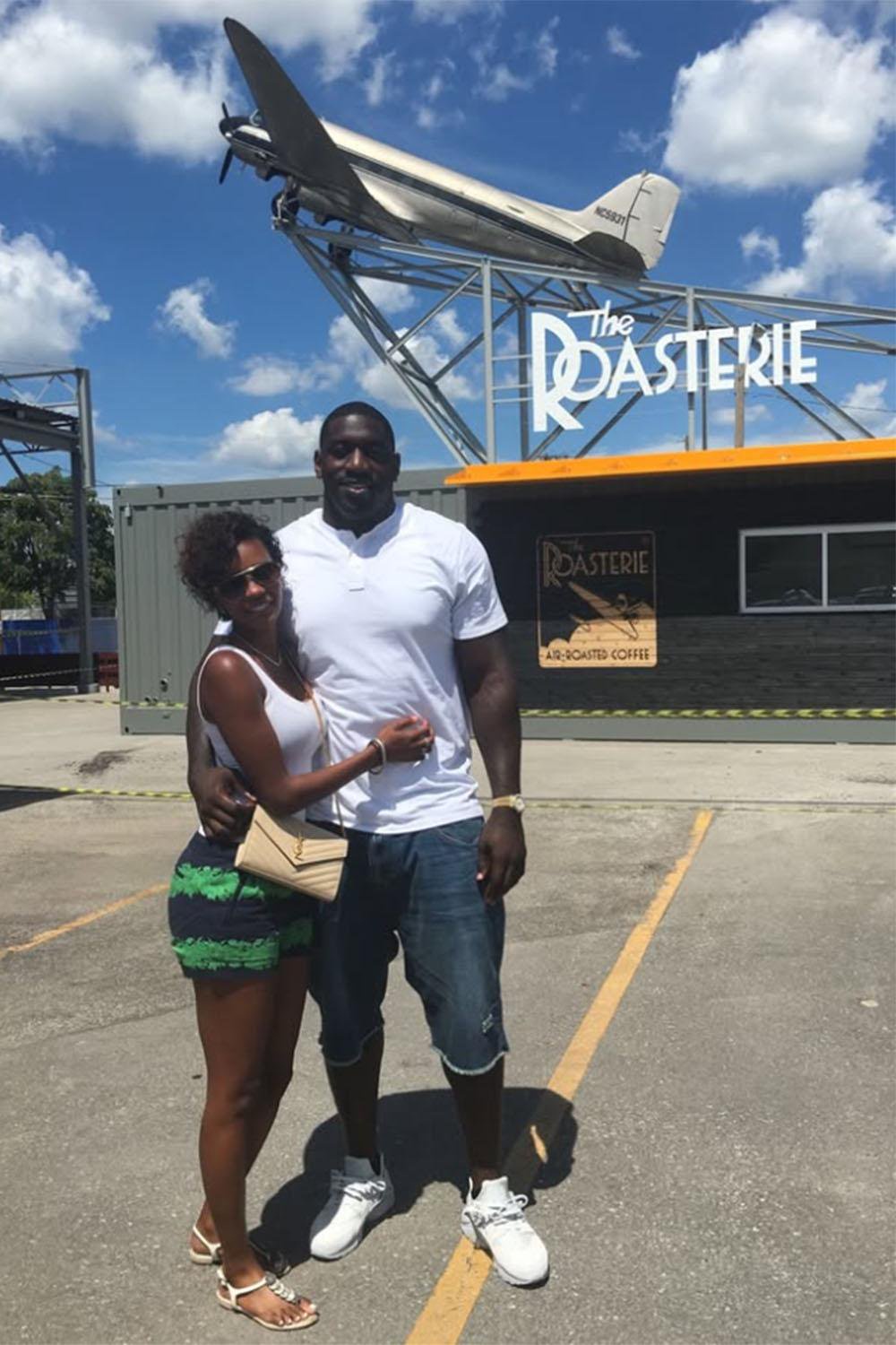 Allen Bailey and his wife Lauren Bailey.