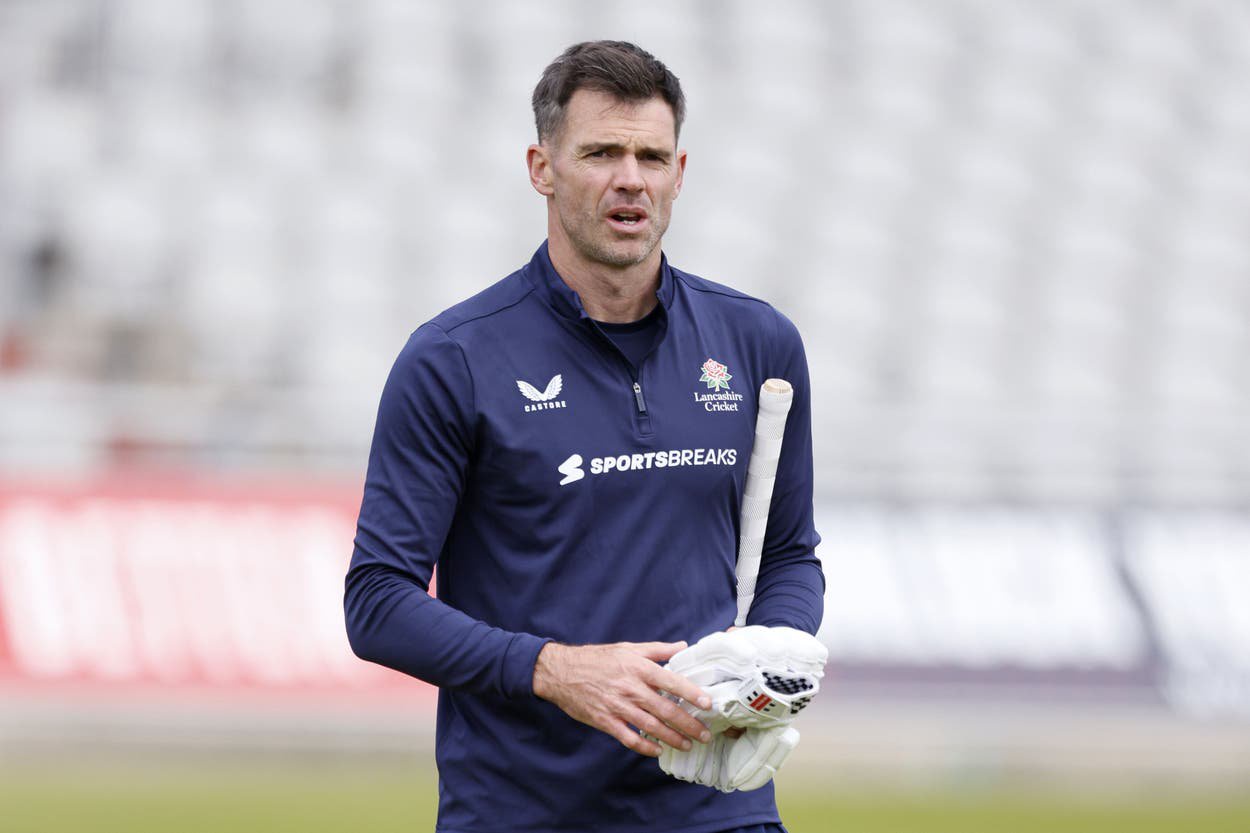 James Anderson has left Lancashire (Richard Sellers/PA)