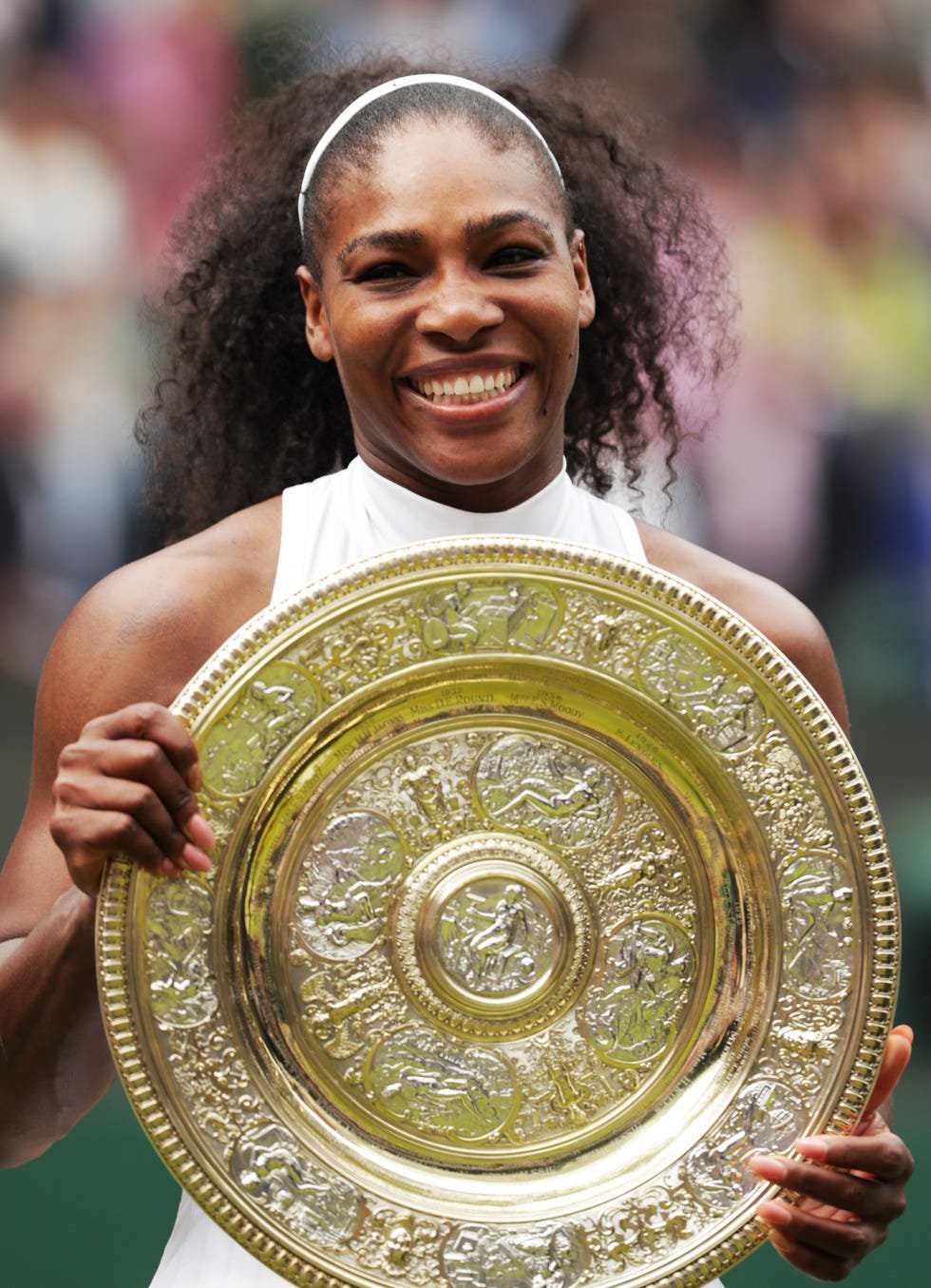 Serena Williams wins the Wimbledon women's final 2016