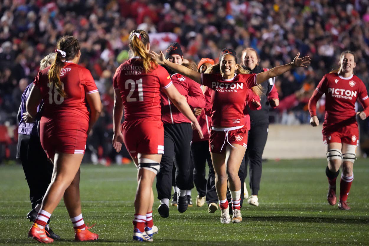 Canada ran out 31-22 winners in the rematch in Ottawa
