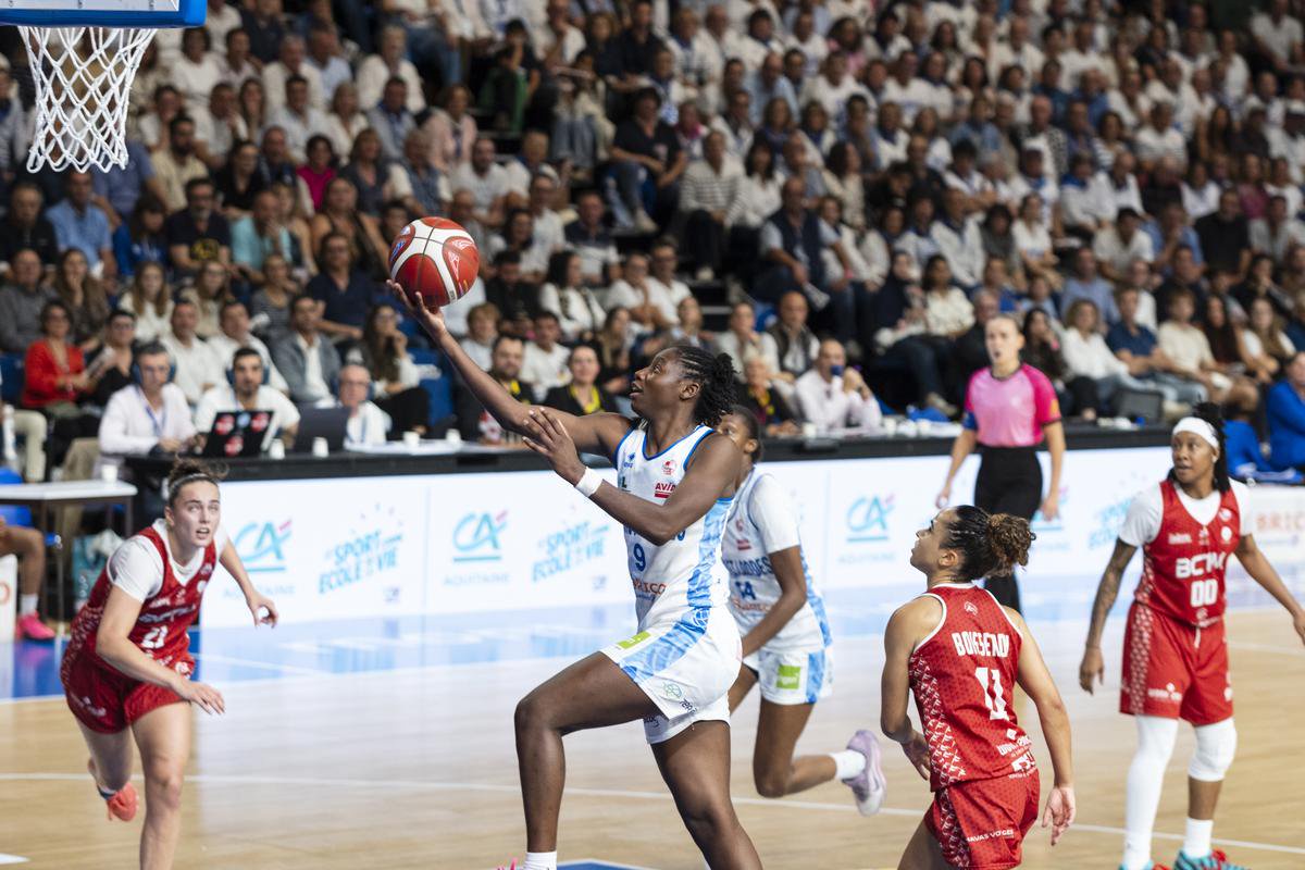 L’athlétique Mariama Daramy fait partie des joueuses les plus régulières sur ce début de saison. Une quête de constance qu’elle s’est fixé comme objectif premier.