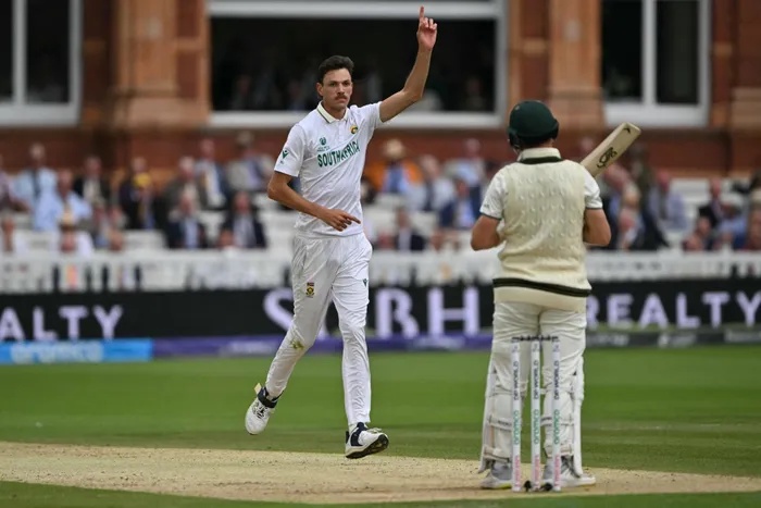 Marco Jansen has dismissed Marnus Labuschagne three times in six Tests. 