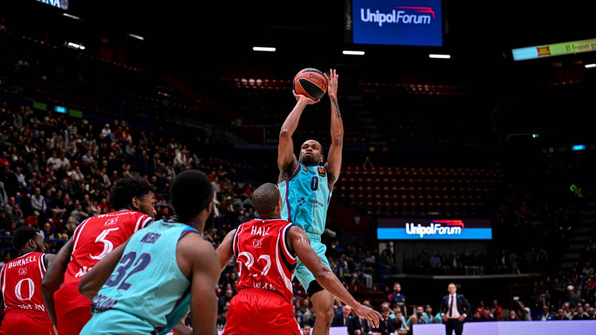 Olimpia Milano falls to Barcelona 81-89 in fifth straight EuroLeague loss