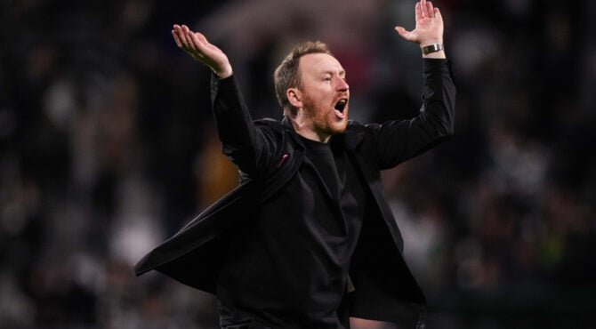 Ian Cathro, l’entraineur de Saint-Etienne