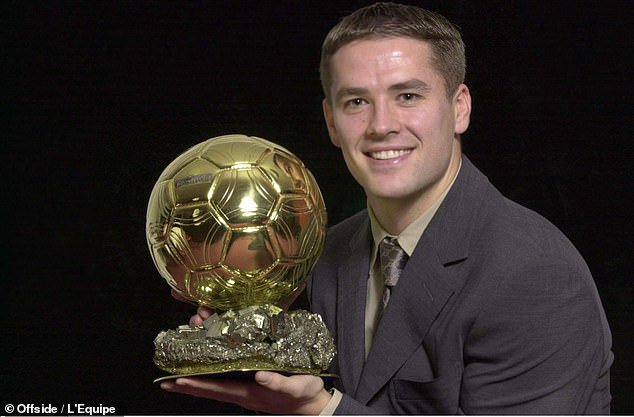 Until last night Michael Owen was the last Englishman to be awarded the Ballon d'Or, winning it in 2001