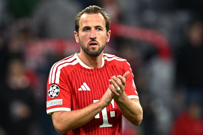 Bayern Munich's Harry Kane