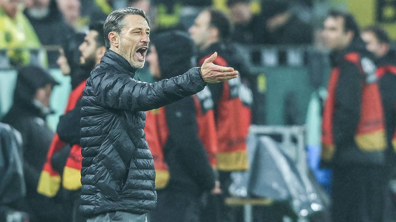 Niko Kovac war mit der Elfmeter-Entscheidung nicht einverstanden