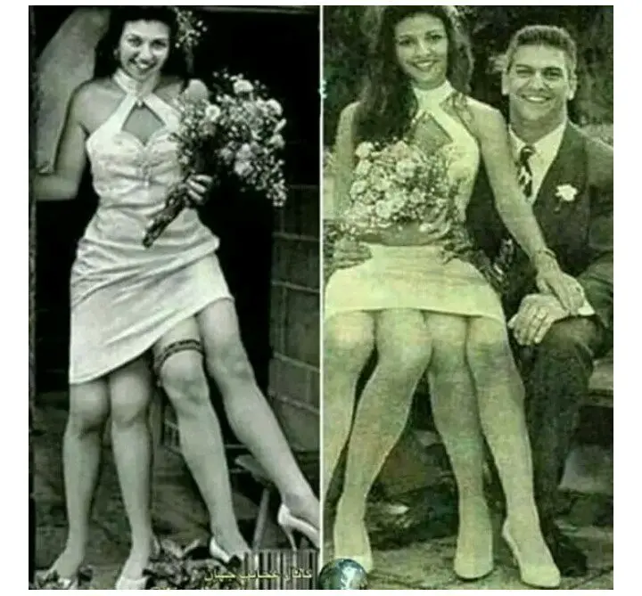 Woman Four Legs Privates Parts