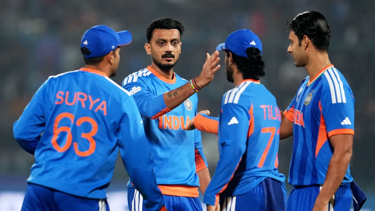 Axar Patel was India's vice-captain in the 2026 T20 World Cup. Photo: AP