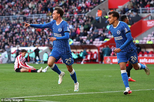 Maxim de Cuyper (left) has been converted from left-back to left winger and has proved a revelation, scoring twice and adding two assists