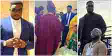 Davido’s bouncer many alleged the singer slapped at his wedding, addresses viral clip, reveals what happened