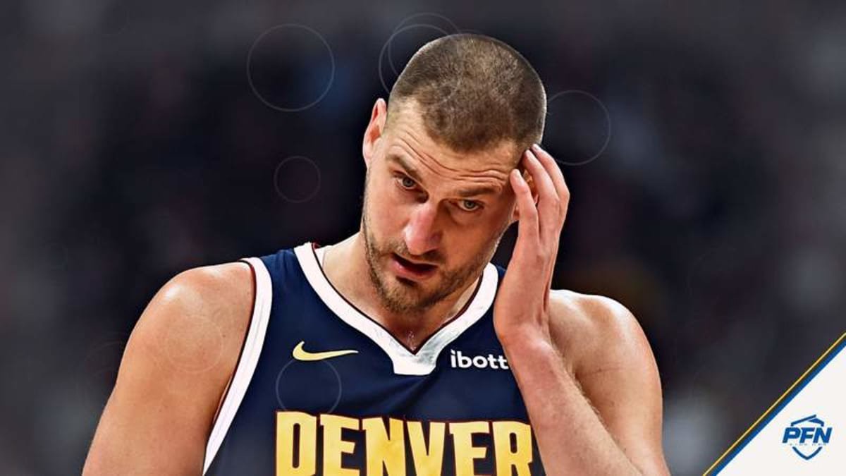 Oct 24, 2026; Denver, Colorado, USA; Denver Nuggets center Nikola Jokic (15) walks near mid court during the second half against the New Orleans Pelicans at Ball Arena. © Christopher Hanewinckel-Imagn Images