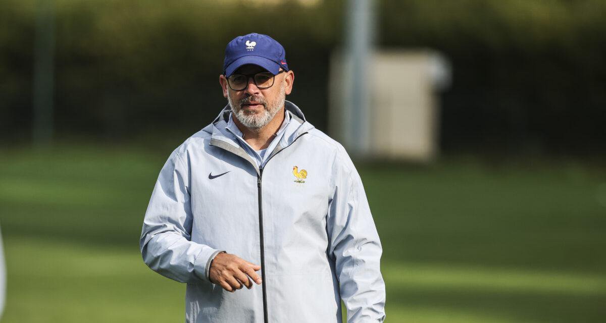 Johan Radet, sélectionneur de l'équipe de France U17