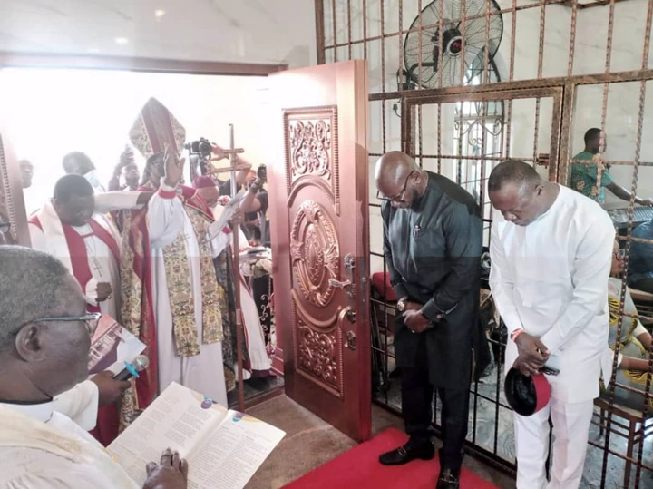 Obiano Commends Church For Contributions To Development Of Igboland As Archbishop Ndukuba Dedicates Chapel Of Revival At Ihiala