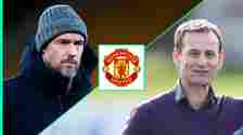 Manchester United manager Erik ten Hag and incoming new sporting director, Dan Ashworth