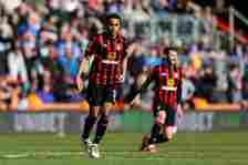 Tyler Adams of Bournemouth during the Premier League match between AFC Bournemouth and Everton FC at Vitality Stadium on March 30, 2024 in Bournemo...