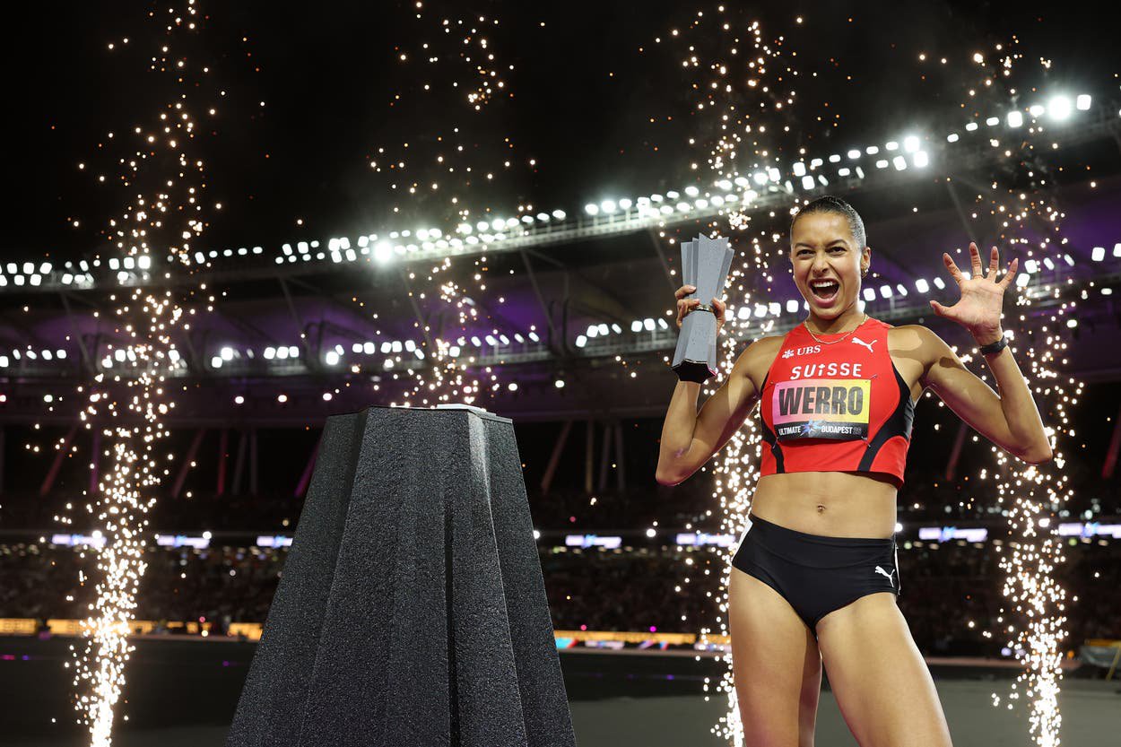 Audrey Werro has been the dominant force in the women's 800m this year