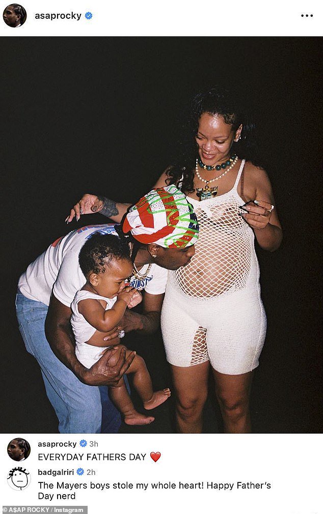 The mother-of-two&nbsp;shares sons RZA, two, and Riot, one, with 36-year-old ASAP