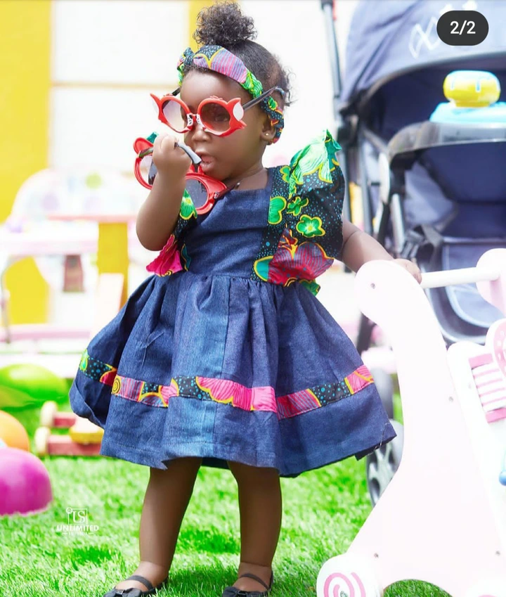 15 photos of Nana Akua Nhyira, the most talked-about celebrity baby in Ghana.