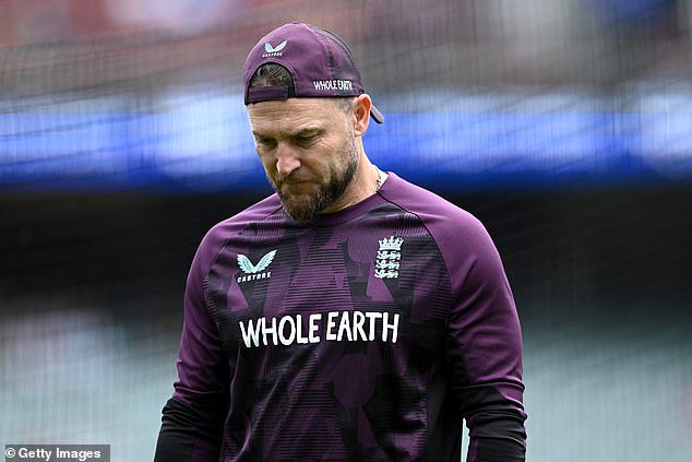 England coach Brendon McCullum (pictured) has admitted that his team got their preparations wrong ahead of the Ashes