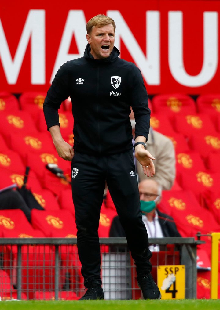 Eddie Howe has been linked with Old Trafford