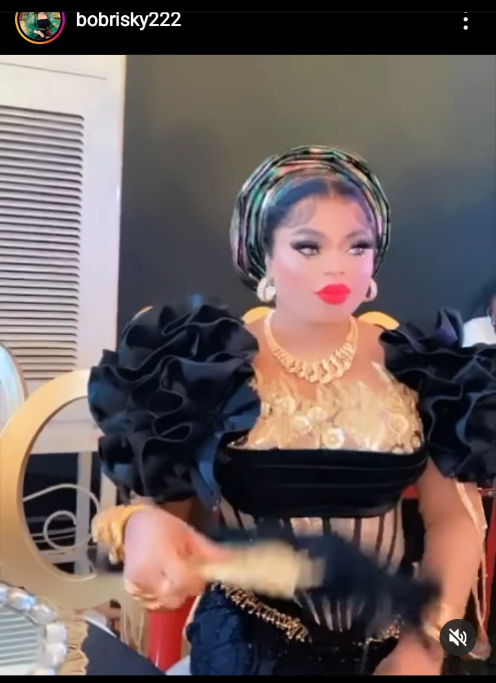 Moyo Lawal And Others React As Popular Nigerian Crossdresser, Bobrisky Shares New Video In Attire  19771147750d46aaae1562af7c7b02ad?quality=uhq&format=webp&resize=720