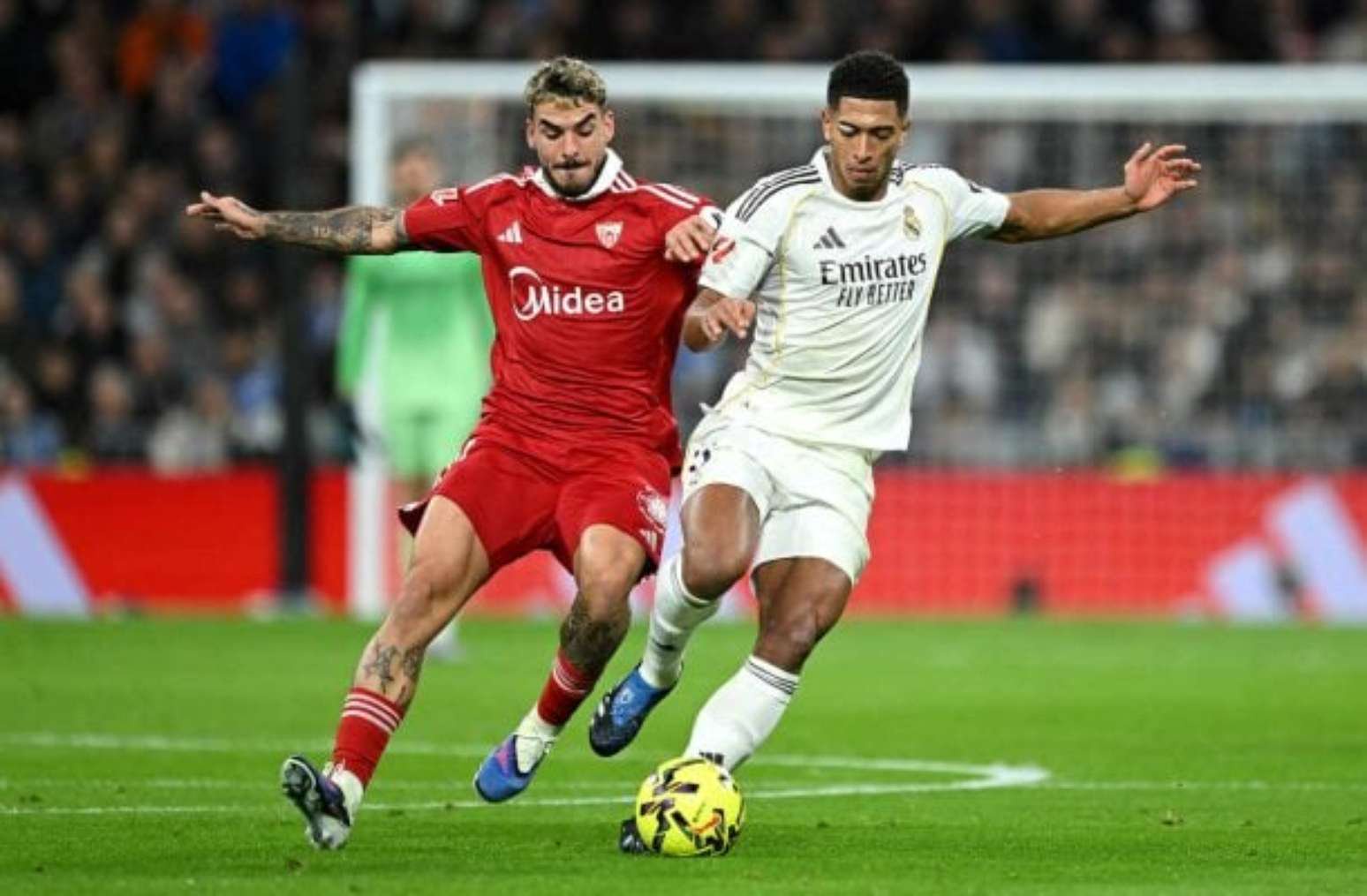 Endrick pode ganhar uma chance de ser titular contra o Sevilla – FOTO: Divulgação/ Real Madrid